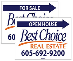 For Sale & Open House Panels
