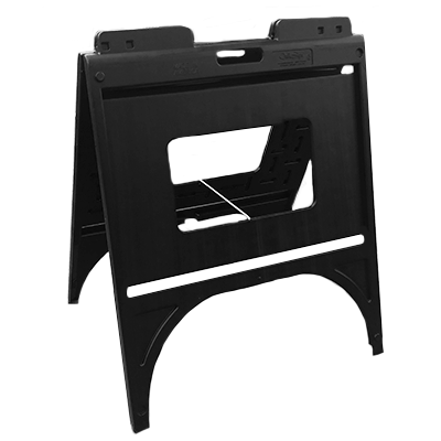 18" x 24" Black Plastic A Frame