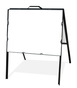 18" x 24" Heavy Duty Black Angle Iron "A" Frame